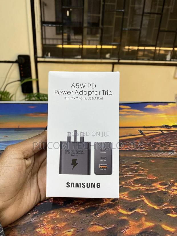 Original Samsung 65w Pd Power Adapter Trio Charger - thumbnail 4
