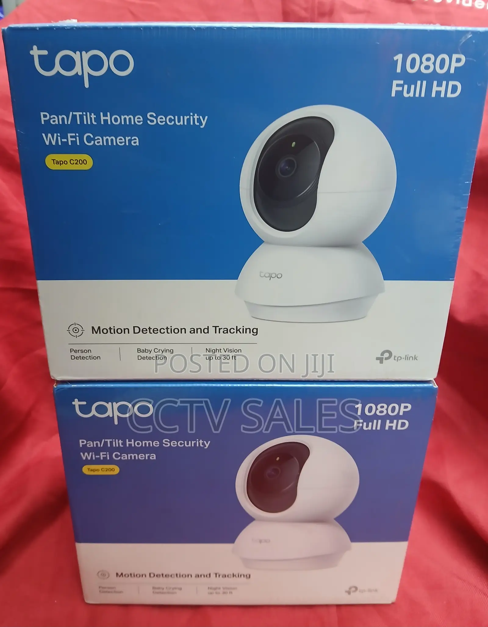 Tapo Pan/Tilt Home Security Wifi 1080p Full Hd Wifi CCTV Camera