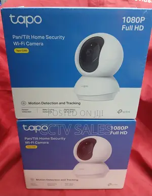 Tapo Pan/Tilt Home Security Wifi 1080p Full Hd Wifi CCTV Camera