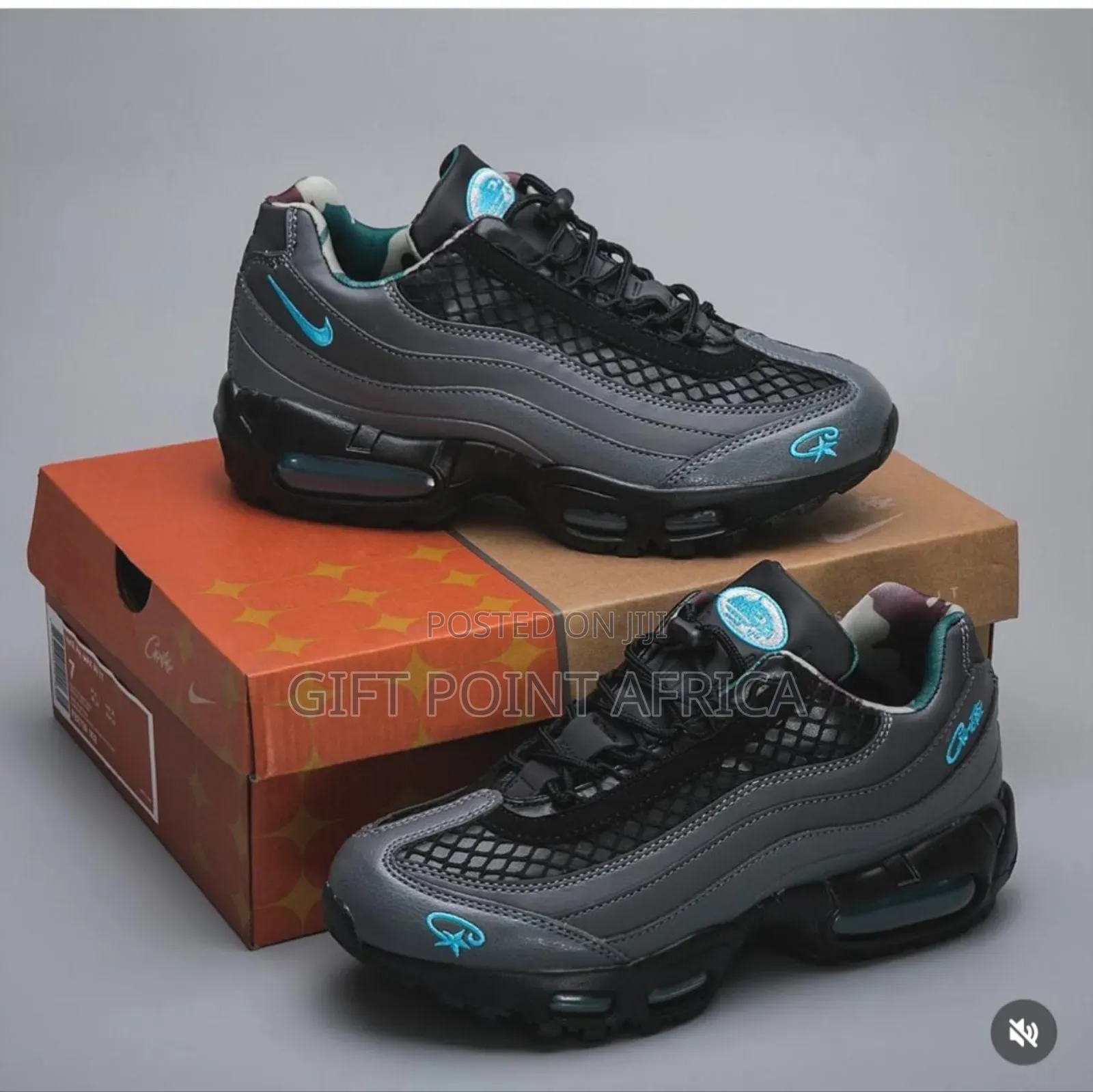 Nike Airmax 95 Green Orange Sneakers