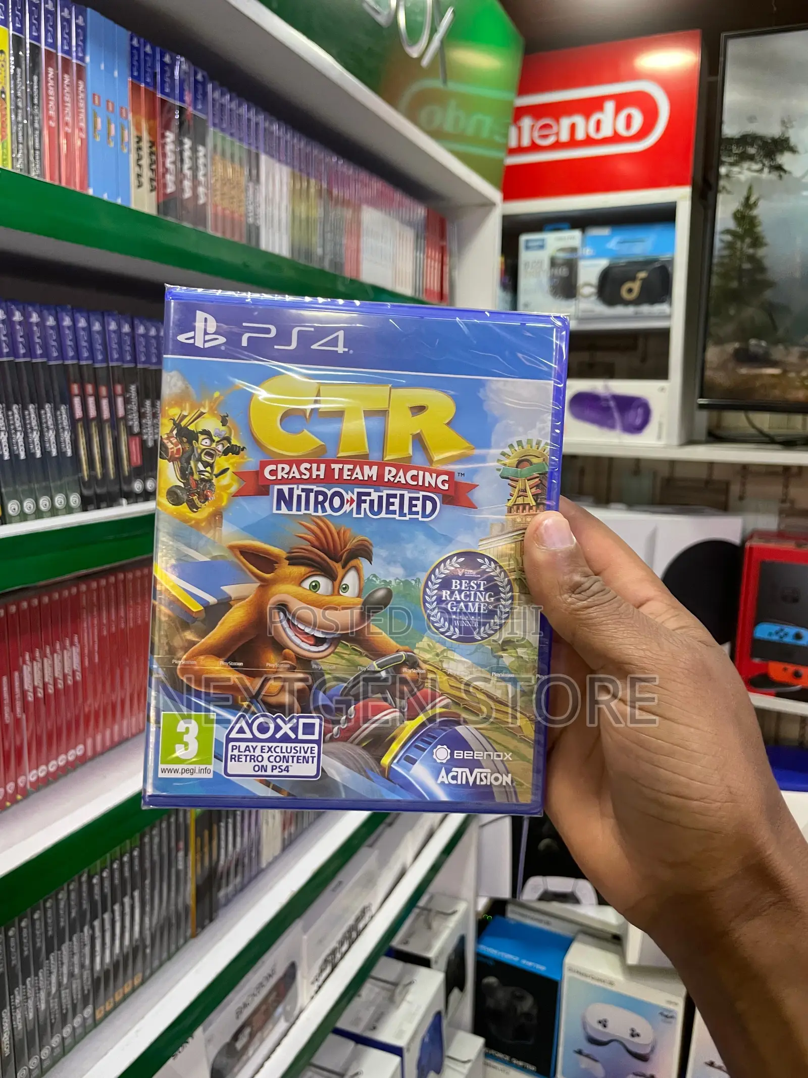 Crash Team Racing Nitro-Fueled Ps4 Game