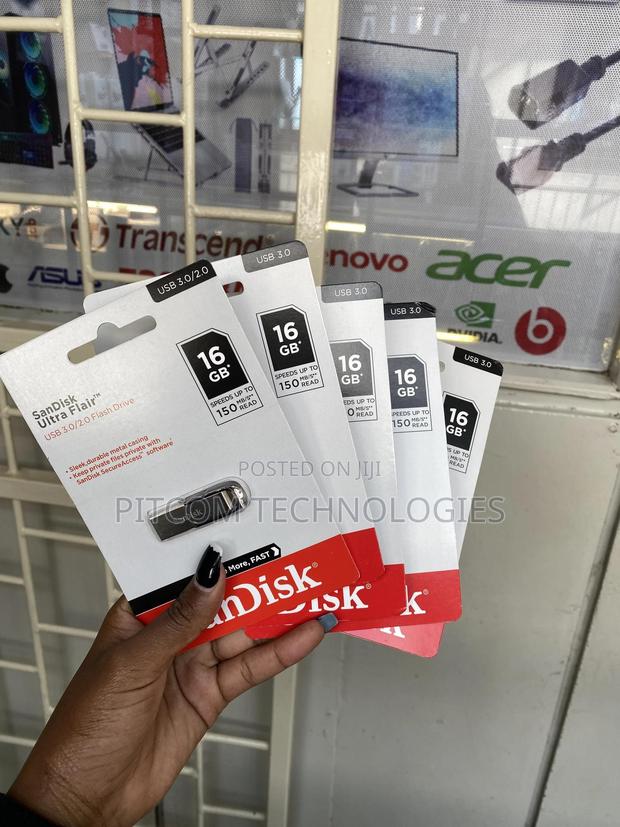 Sandisk 16gb Ultra Flair Flash Disk - main view