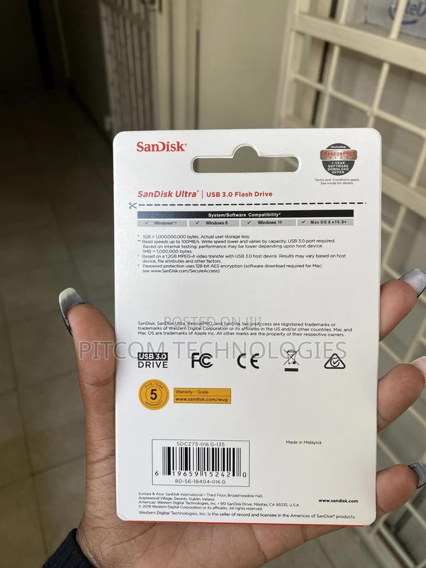 Sandisk 16gb Ultra Flair Flash Disk - thumbnail 3