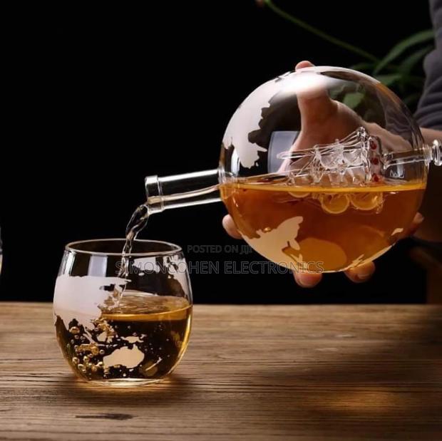 Globe Whiskey Decanter