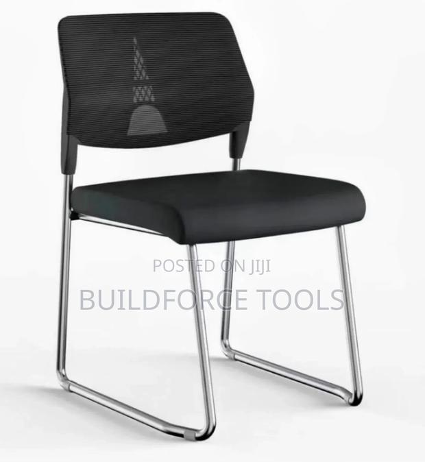 Stackable Visitor's Chairs Mesh Back - main view