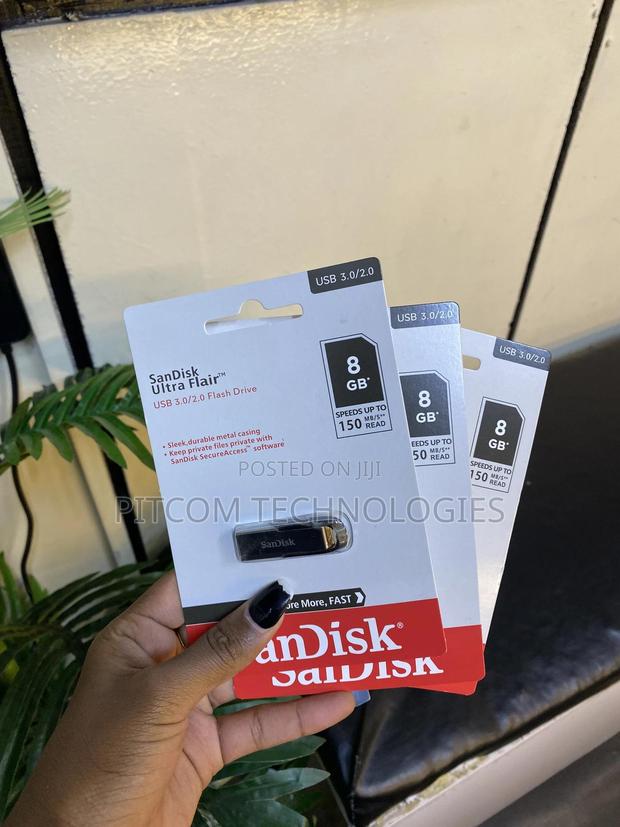 8gb Sandisk Ultra Flair Flash Disk - main view