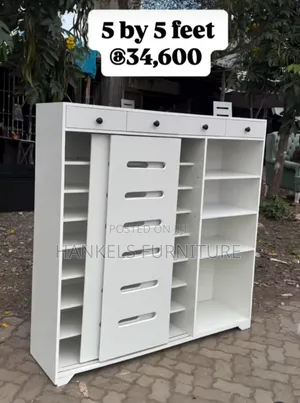 5 by 5" Shoe Rack