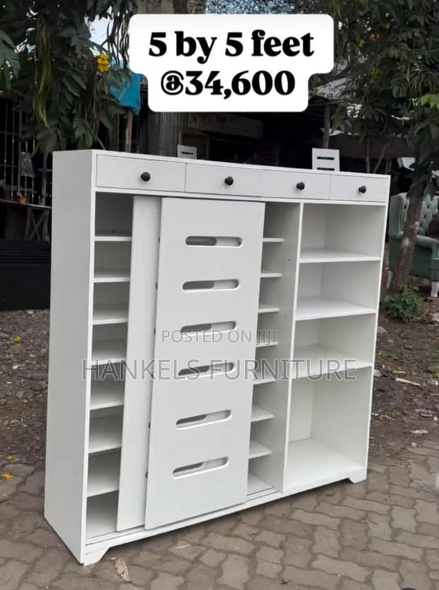 5 by 5" Shoe Rack