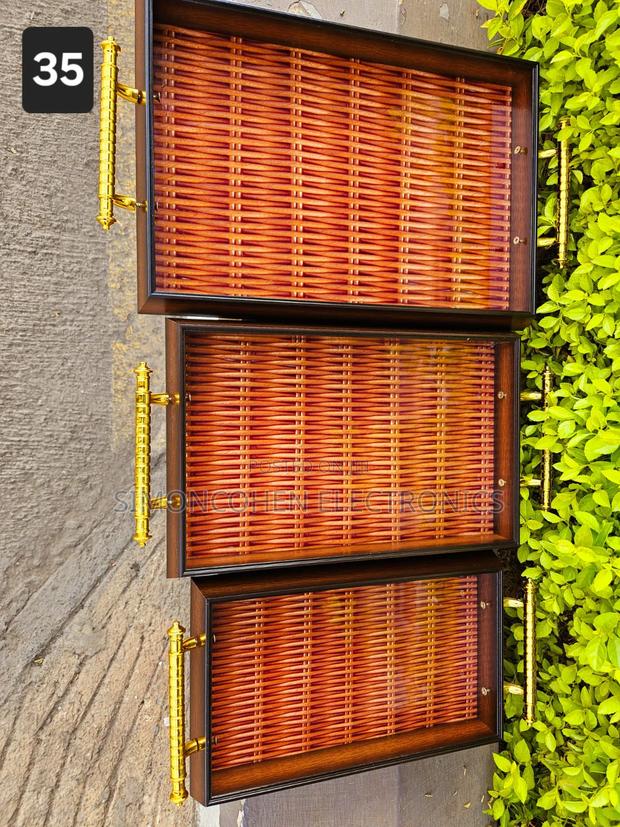 Quality Wooden Tray Set - main view