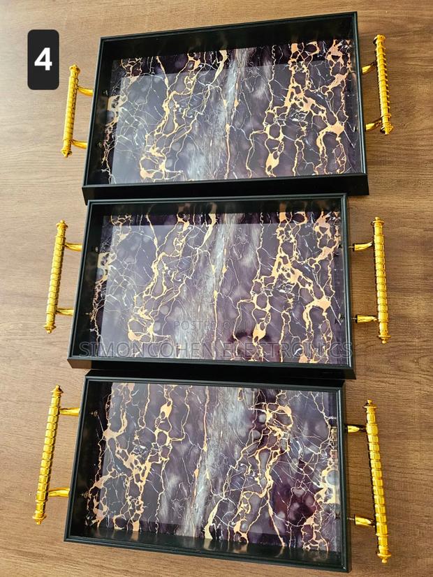 Quality Wooden Tray Set - thumbnail 3