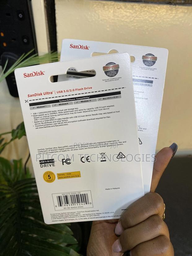 32gb Sandisk Flash Drive - thumbnail 2