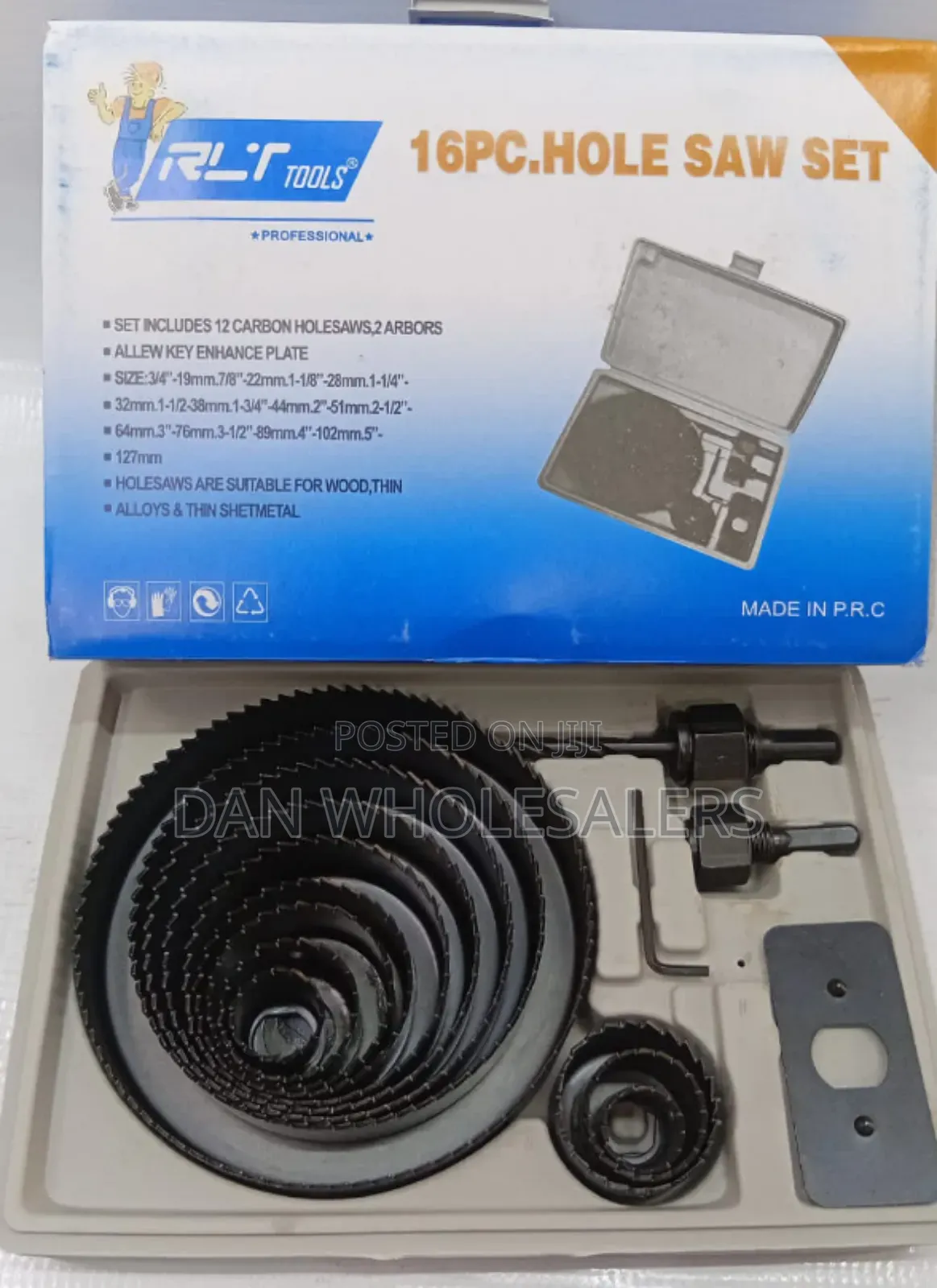 16 PCS Hole Saw Set