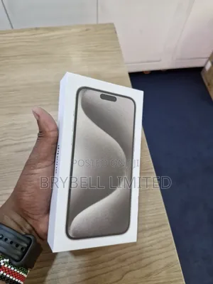 New Apple iPhone 15 Pro Max 256 GB Black