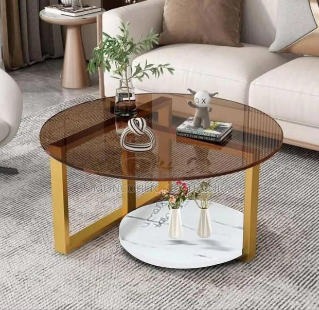 Minimalist Glass Tempered Coffee Table - main view