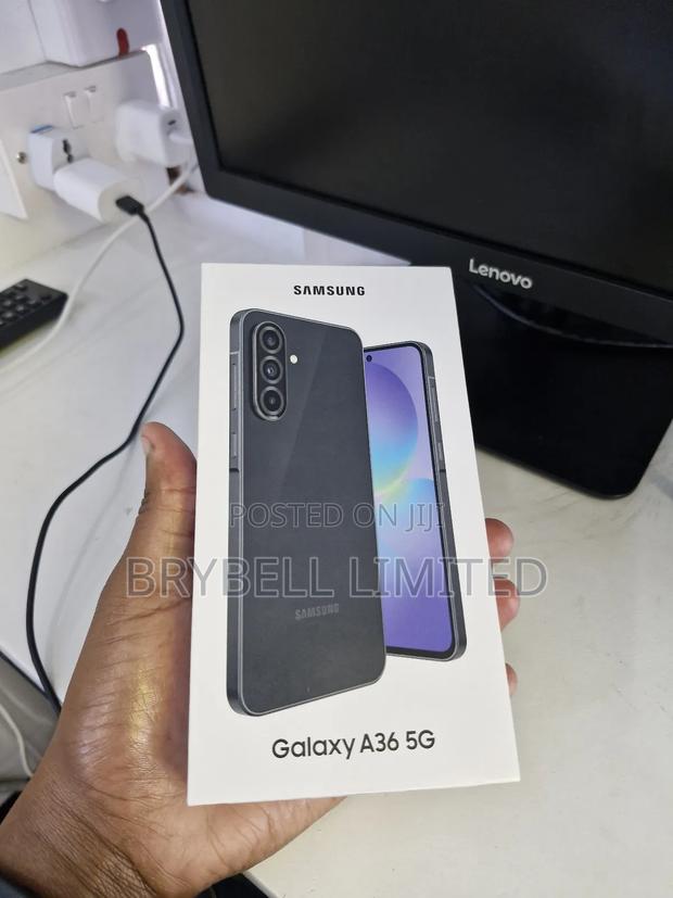 New Samsung Galaxy A36 128 GB Black - main view