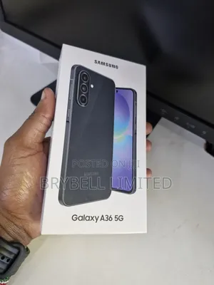 New Samsung Galaxy A36 128 GB Black