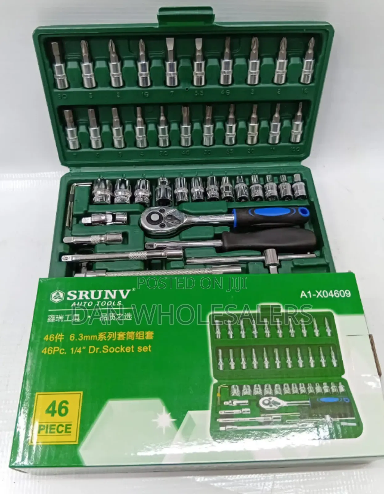 46 Pieces Socket Wrench