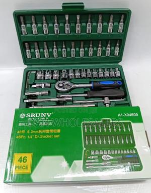 46 Pieces Socket Wrench - thumbnail 2