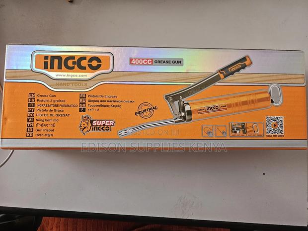 Ingco Grease Gun 400cc Grease Pump Lubrication Gun - thumbnail 2