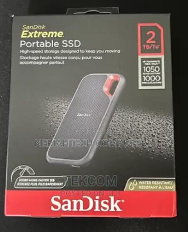 Sandisk E61 Extreme Portable External SSD V2 2tb - main view