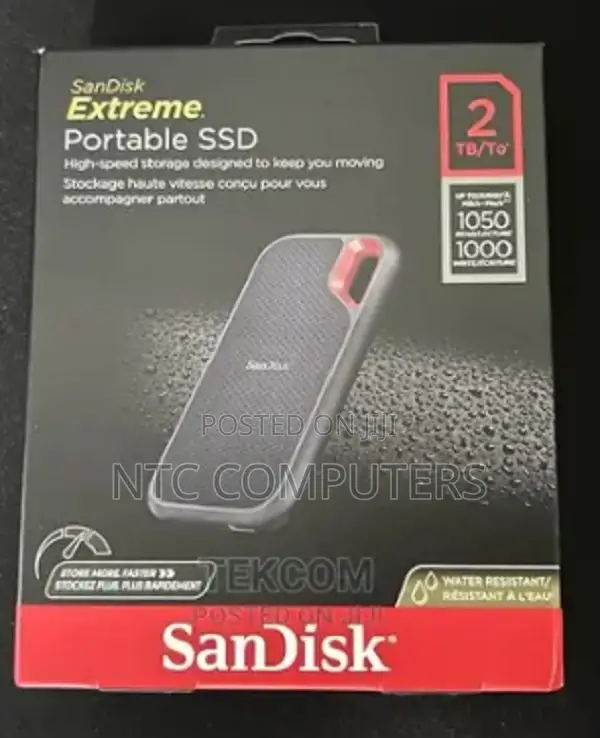 Sandisk E61 Extreme Portable External SSD V2 2tb