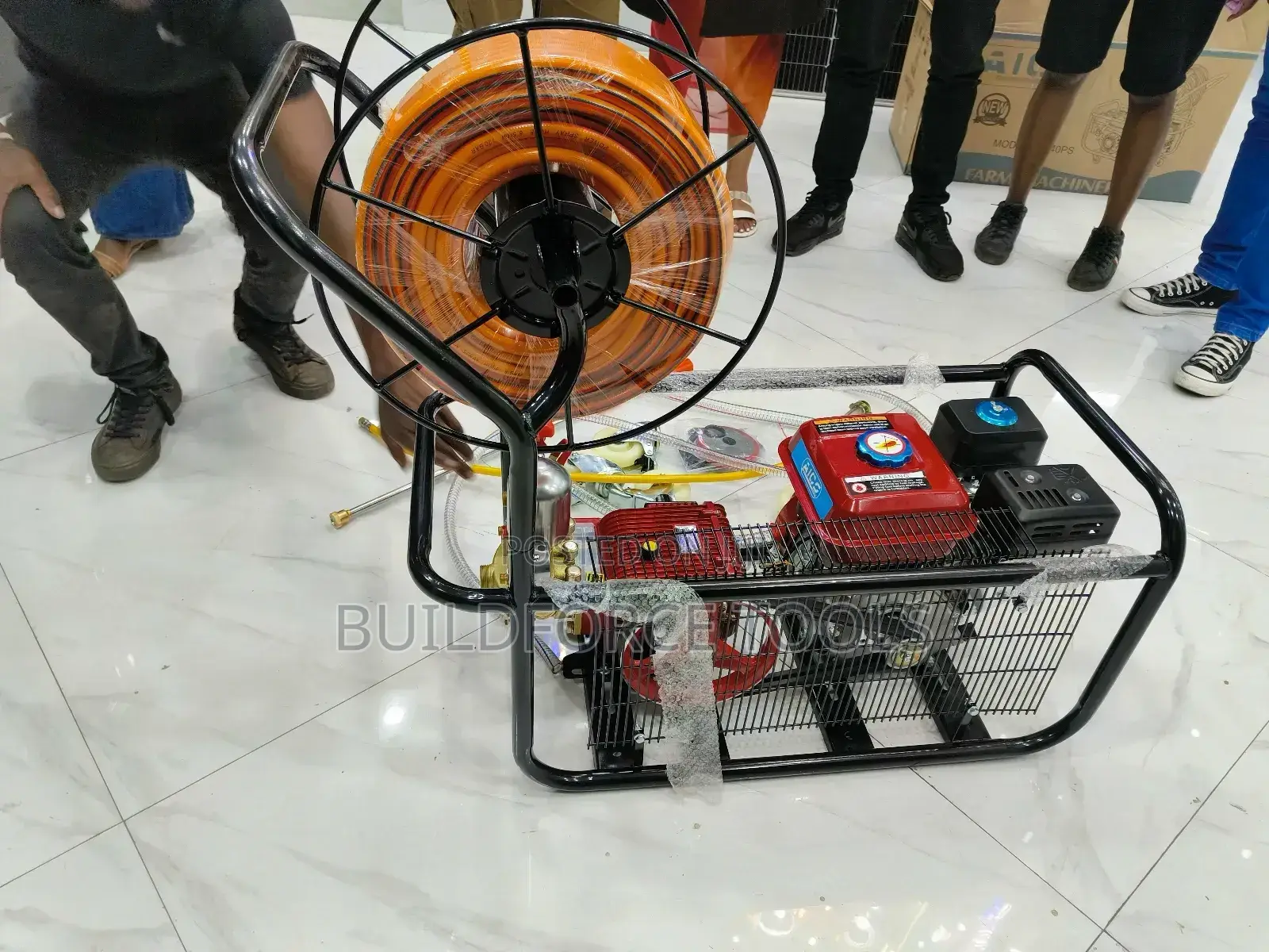 Aico 8hp Trolley Sprayer With Handle