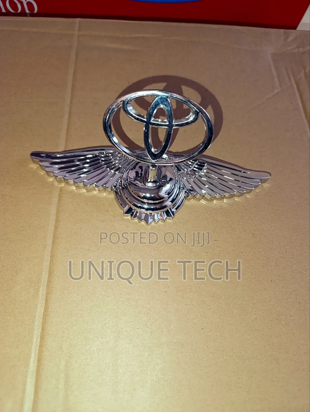 Toyota Bonnet Logo/Car Hood Mark Premium Durable Emblem Replacement