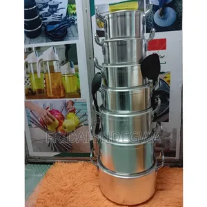Tornado Tc 14-PCS Stainless Steel Cooking Pot Set