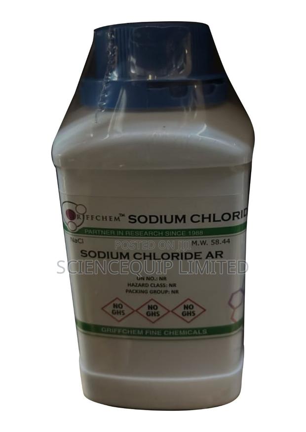 Sodium Chloride 500g Ar Griffchem - main view