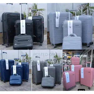 4 in 1 Unbreakble Laxurious Rubber Suitcase Travel Bag Size 4