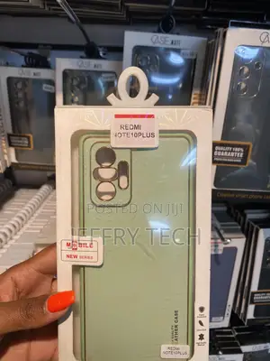 Prestiyu Xiaomi Redmi Note 10 Plus Leather Plated Back Case