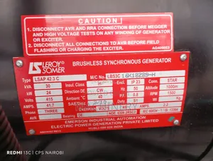 30kva Ex Uk Power Generator  Mahindra Indian Make