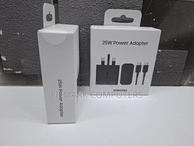 Samsung 25 W Fast Type C Charger 25w Usb C Adapter - thumbnail 2