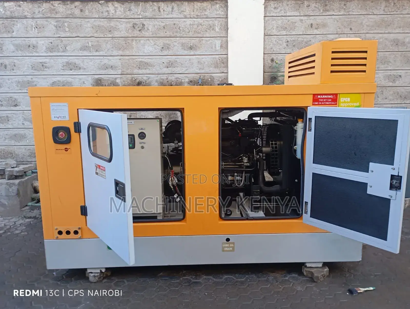 30kva Slightly Used Power Generator Mahinra Indian For Sale And Hire