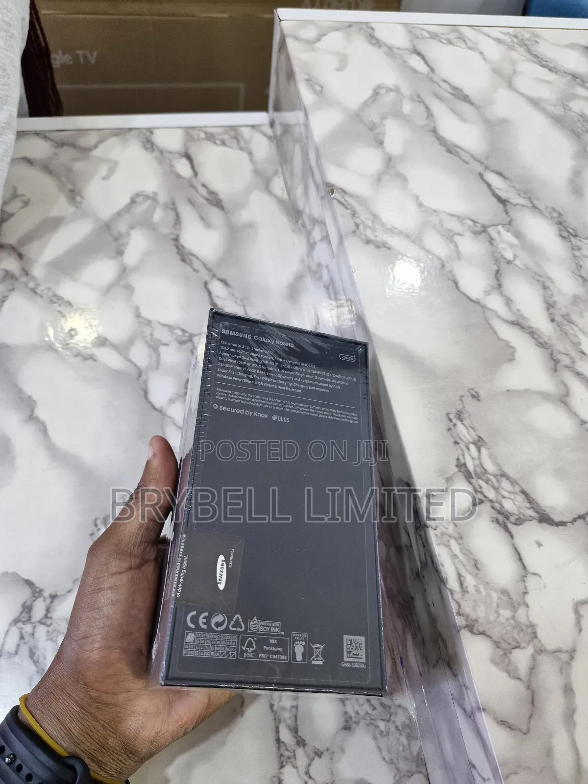 New Samsung Galaxy Note 10 5G 256 GB Black