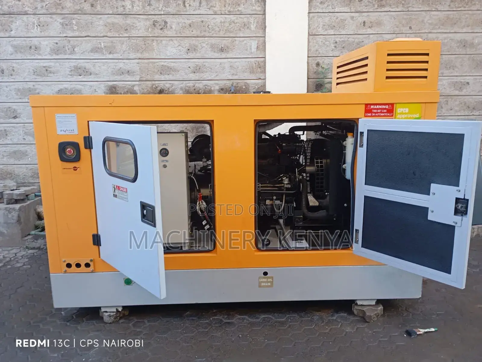 30kva Slightly Used Power Generator Mahinra Indian For Sale And Hire