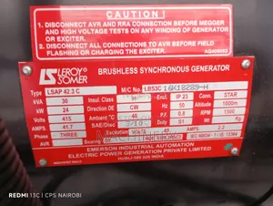 30kva Slightly Used Power Generator Mahinra Indian For Sale And Hire