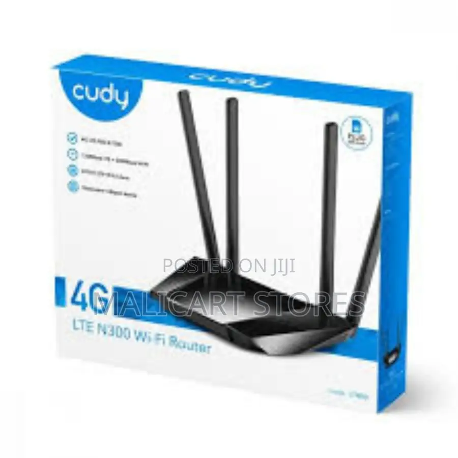 Cudy Lt400 N300 4g Lte Wireless Wi-Fi Router