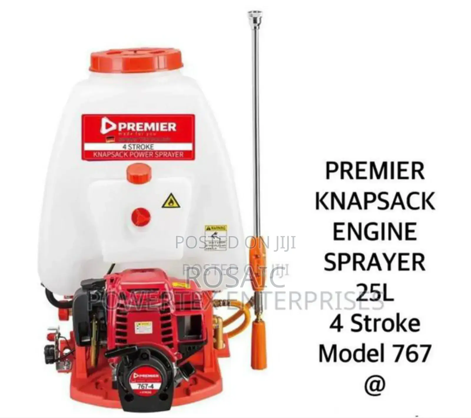 Premier Engine Sprayer 25l 4 Stroke