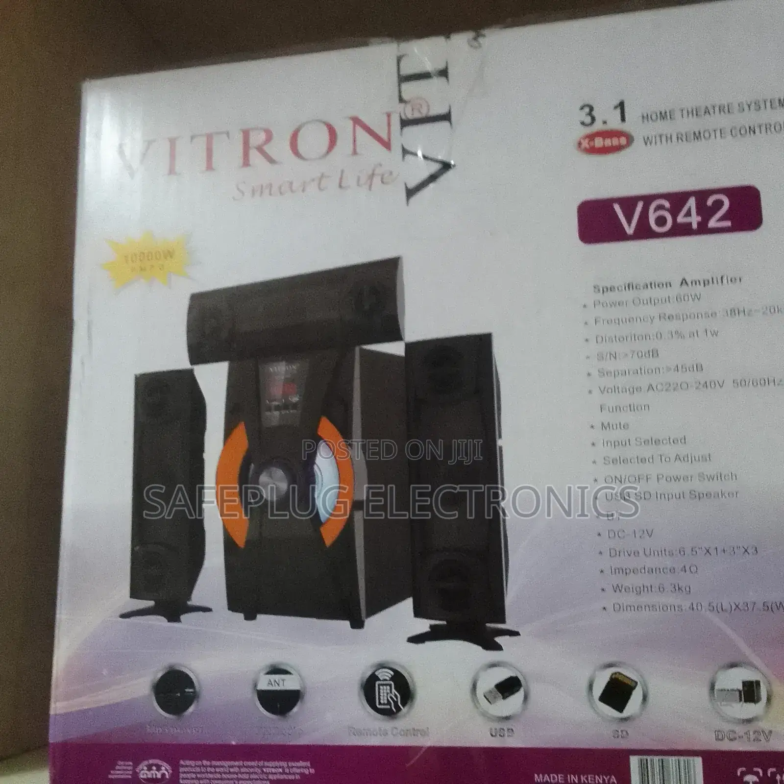3.1ch Vitron Home Theatre System V642