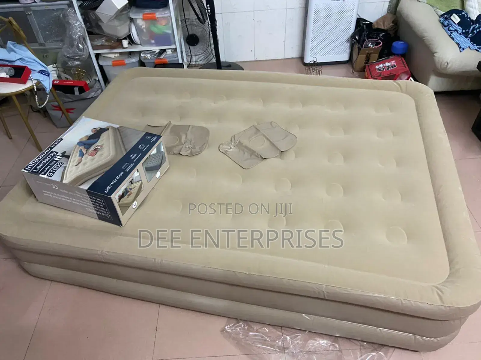 Inflatable Queen Size Airbed Mattress