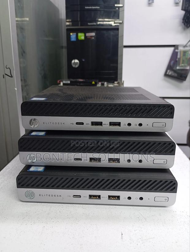 Desktop Computer HP EliteDesk 800 G3 8GB Intel Core I5 SSD 256GB