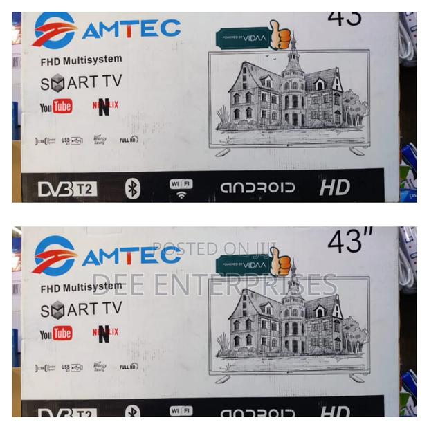 Amtec 43" Smart Vidaa Frameless - thumbnail 2