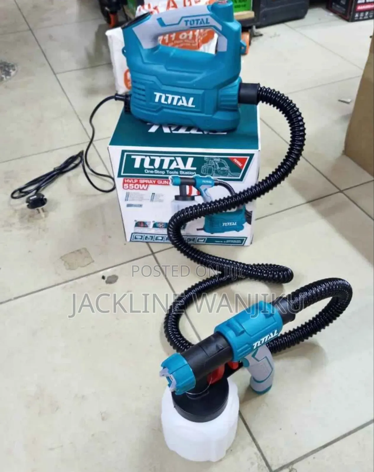 Total Spray Gun 550w/ Electric Spray Gun Machine