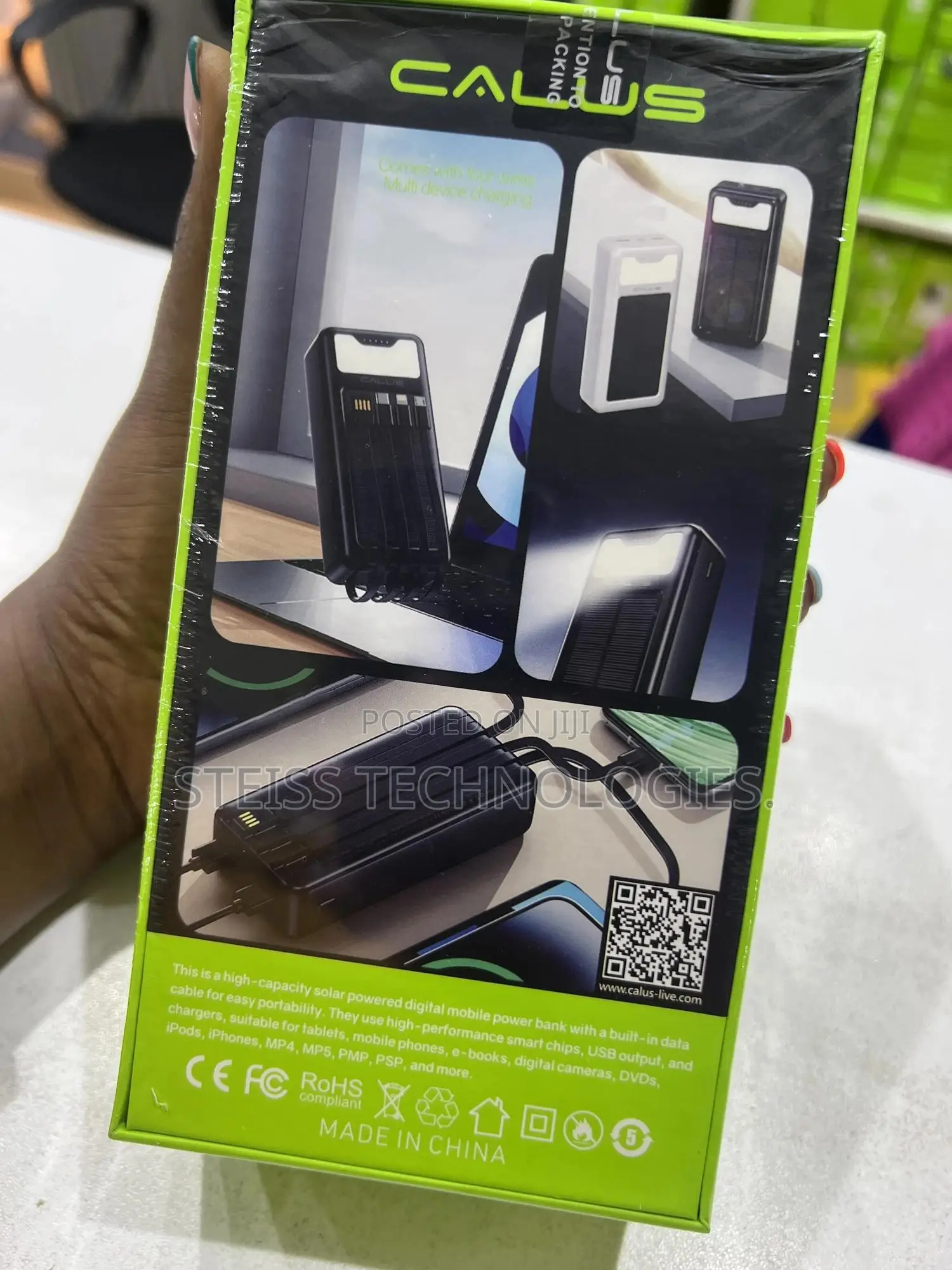 Calus Solar 30000mah Powerbank