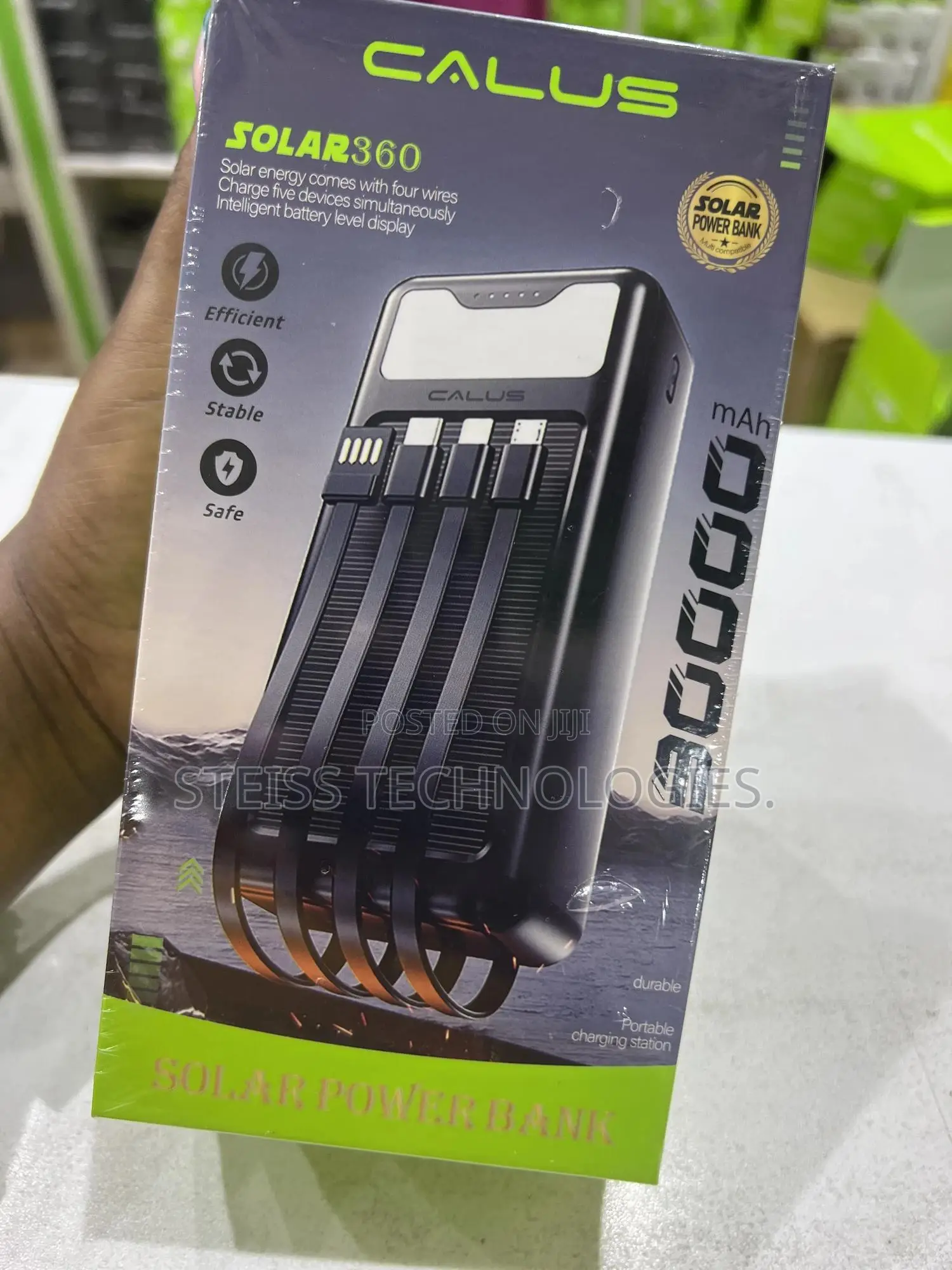 Calus Solar 30000mah Powerbank