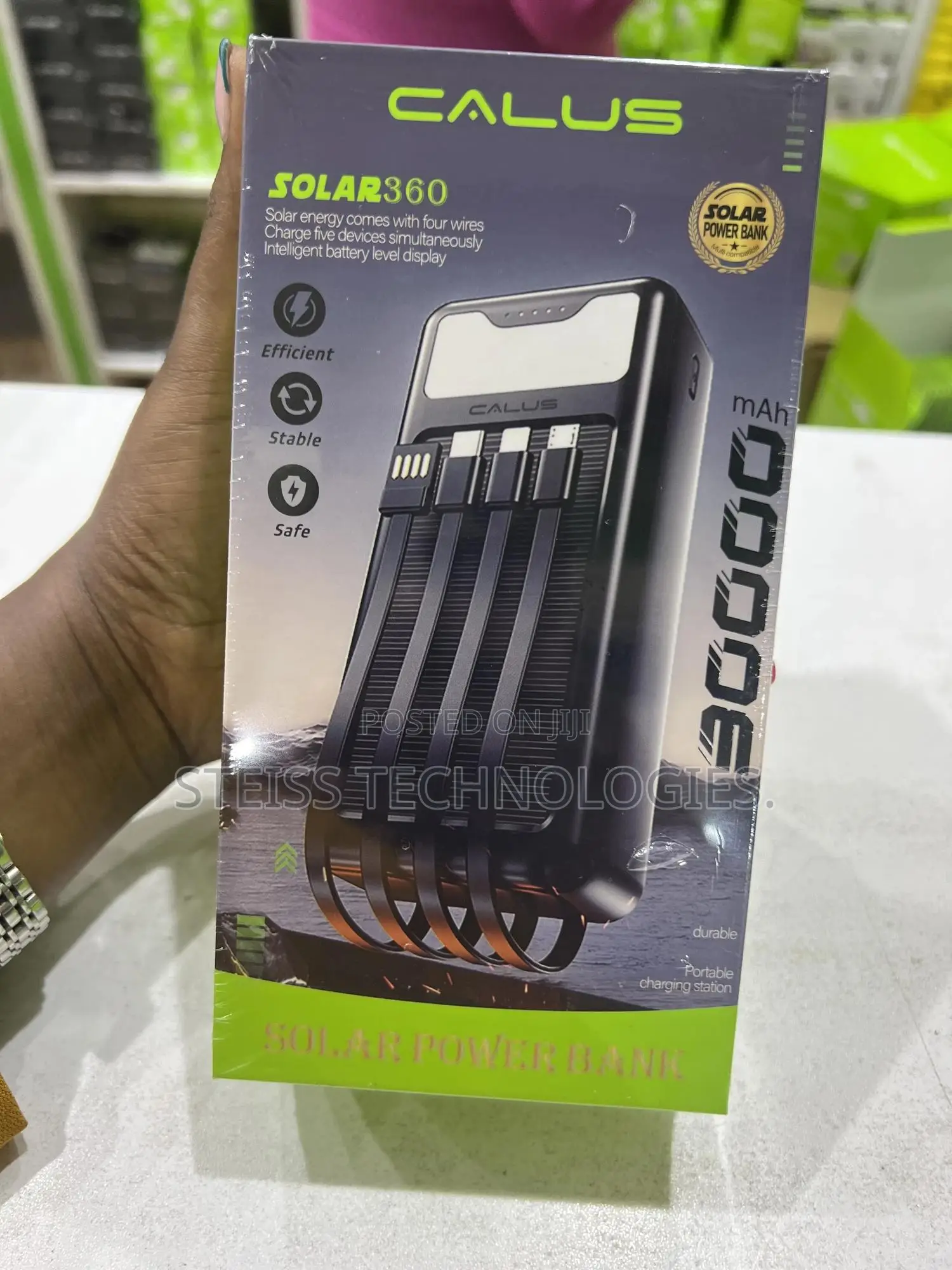 Calus Solar 30000mah Powerbank