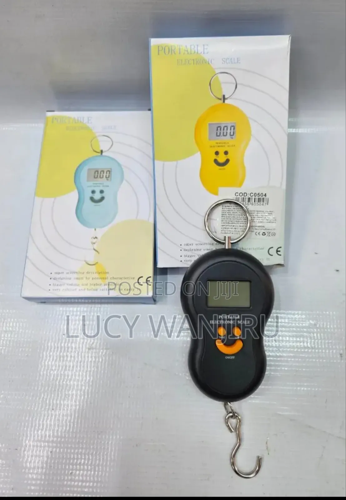 Portable Smile Scale/ 50kg Commercial Scale