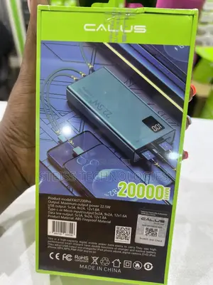 22.5w 20000mah Calus Powerbank