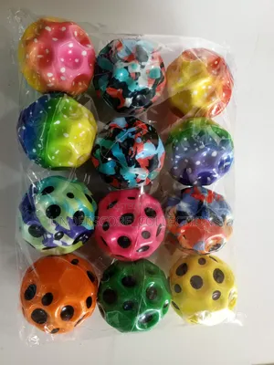 Sensory Set of 12 Squishy Bouncy Balls